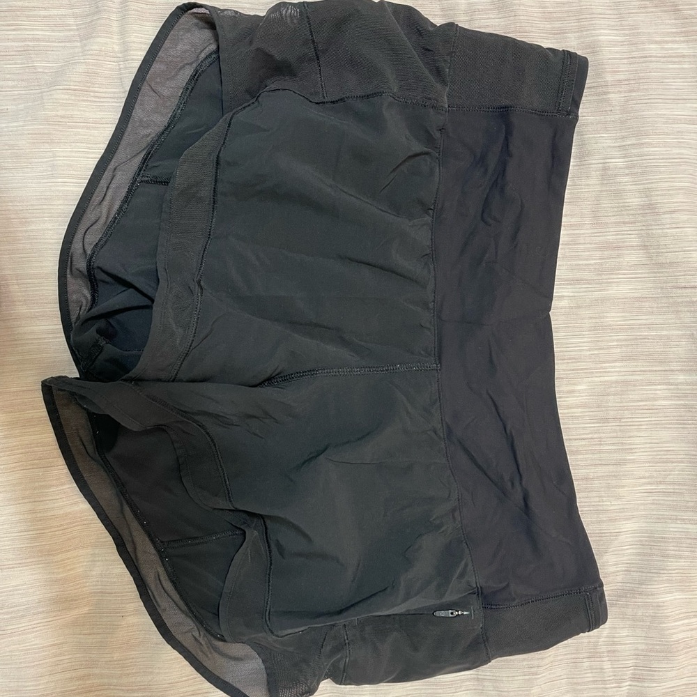 Lululemon shorts with mesh detail on side